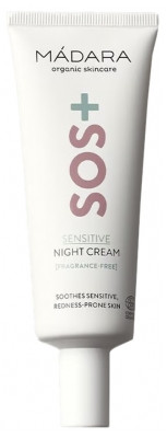 Mã¡Dara Sos+ Sensitive Night Cream Organic Night Cream 70 Ml