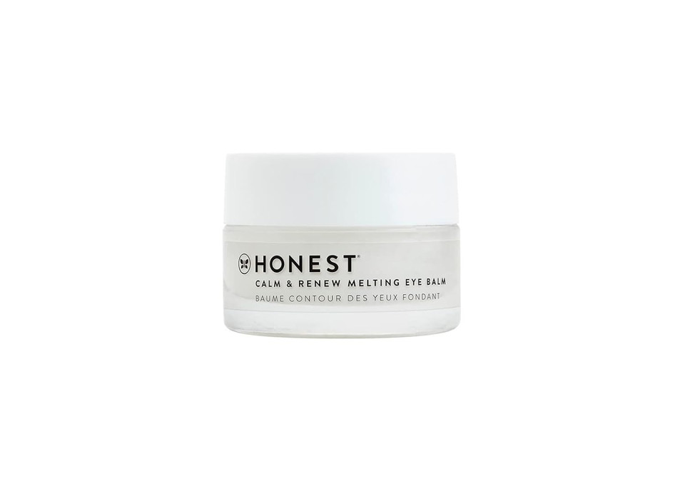 Honest Beauty Calm & Renew Melting Eye Balm With Shea Butter + Argan Oil + Aloe | For Sensitive Skin | Dermatologist + Ophthalmologist Tested | Ewg Certified | Vegan + Cruelty Free | 0.5 Oz