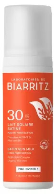 Laboratoires De Biarritz Satin Sun Milk Spf30 100 Ml