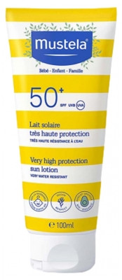 Mustela Very High Protection Sun Lotion Baby-Children-Family Spf50+ 100Ml