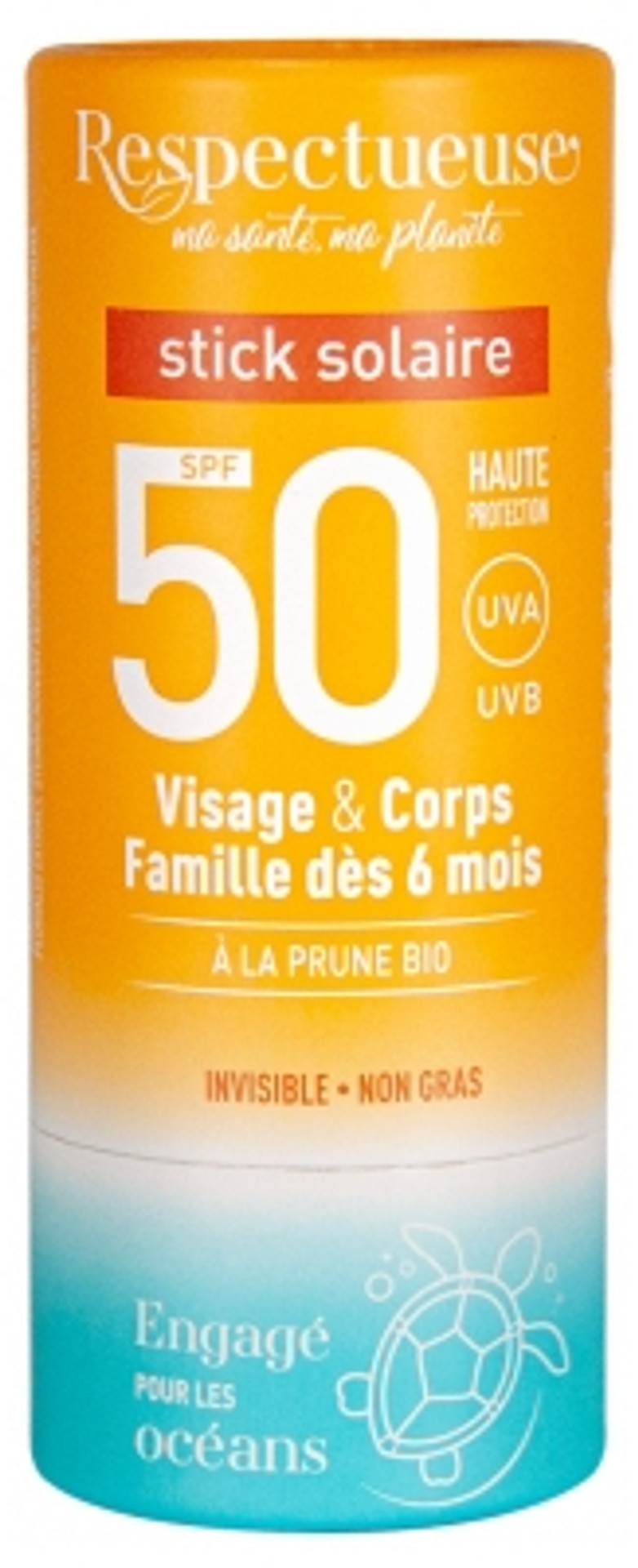 Respectueuse Sun Stick Spf50 18 G
