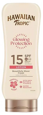 Hawaiian Tropic Glowing Protection Lotion Protectrice Spf15 180 Ml