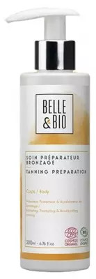 Belle & Bio Organic Tanning Preparatory Care 200Ml
