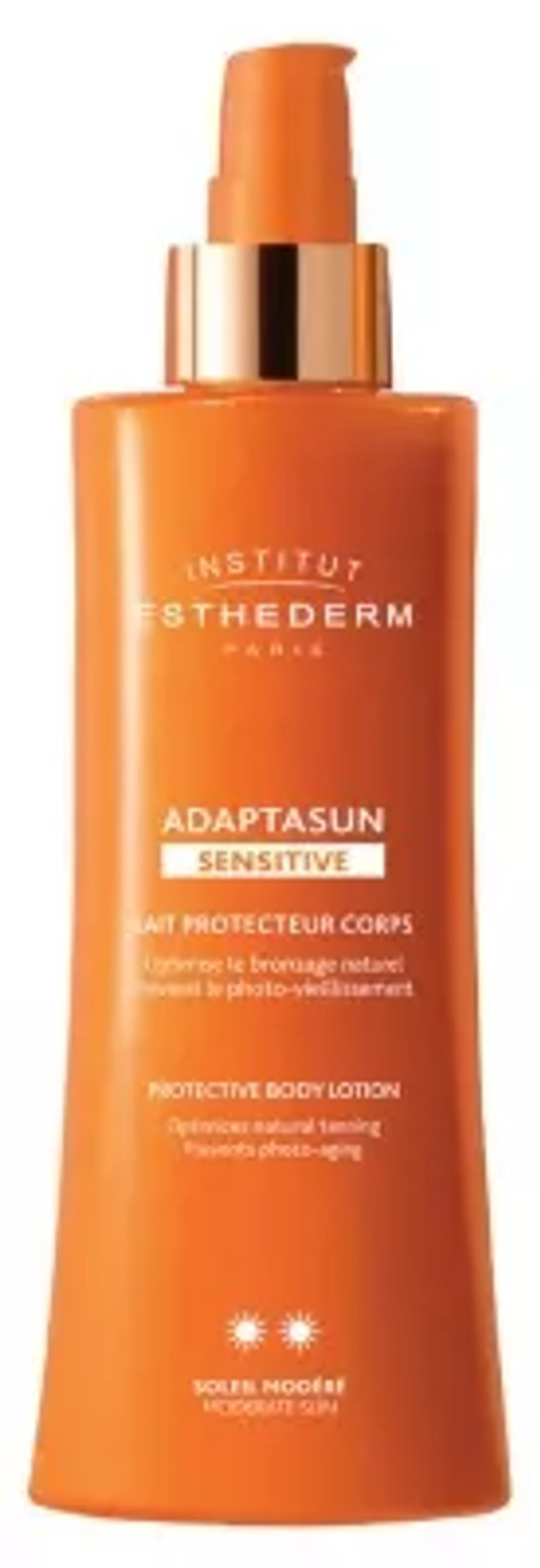 Institut Esthederm Adaptasun Sensitive Protective Body Lotion Moderate Sun 200Ml