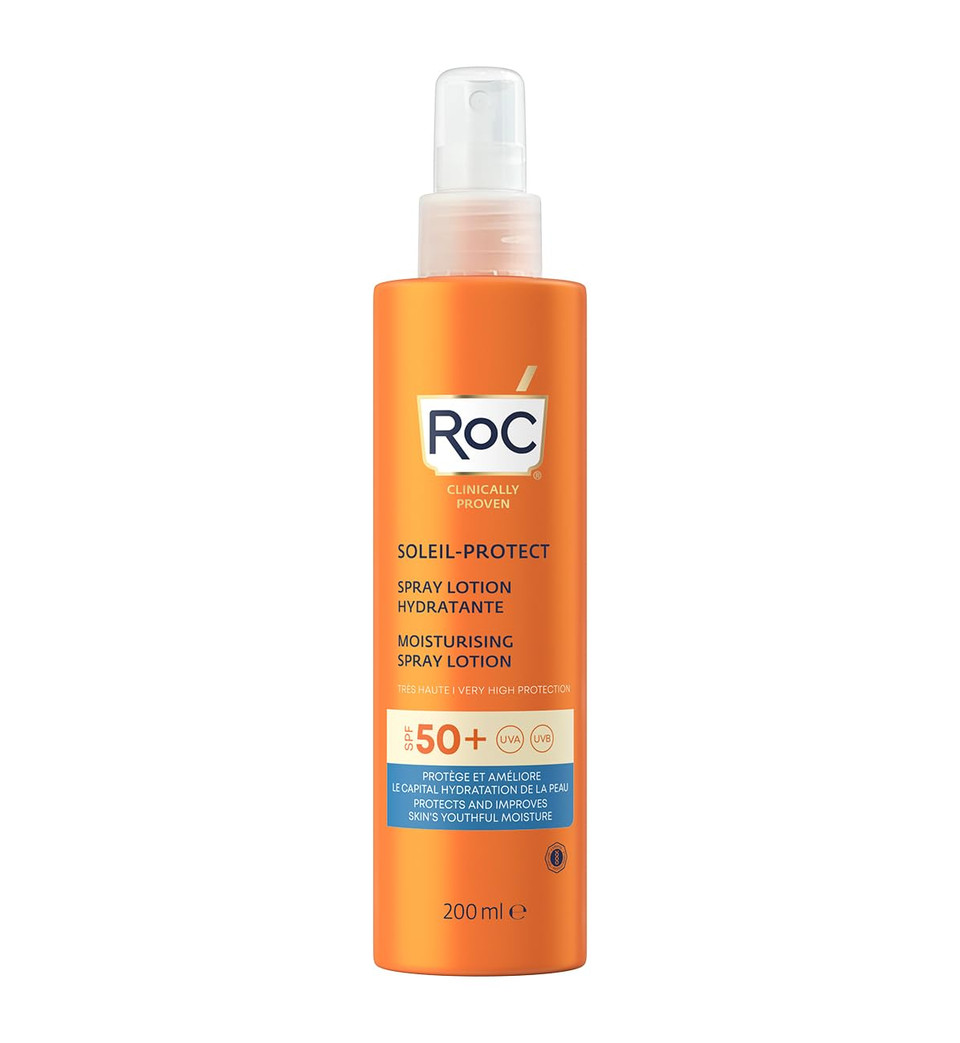 Roc Soleil-Protect Moisturizing Spray Lotion Spf50+ 200Ml