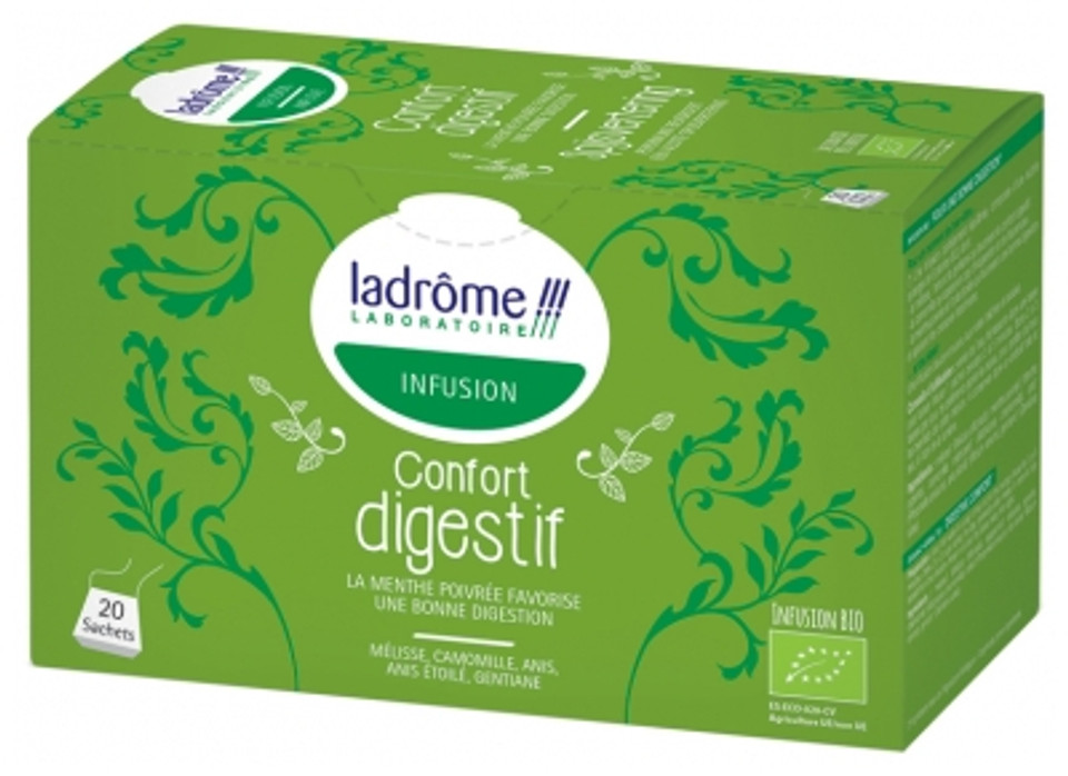 Ladrã´Me Organic Infusion Digestive Comfort 20 Sachets