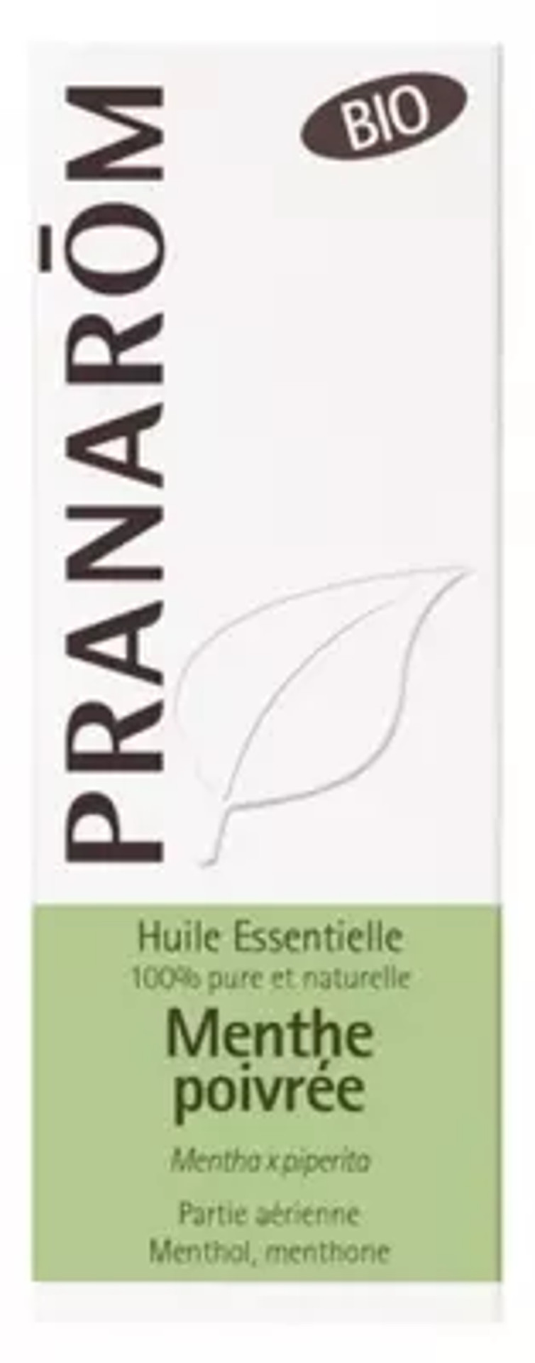 Pranarã´M Organic Essential Oil Peppermint (Mentha X Piperita) 10 Ml