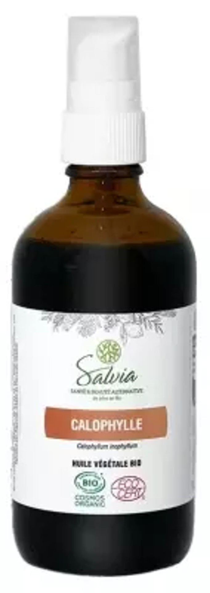 Salvia Nutrition Calophylla Organic Plant Oil 100 Ml