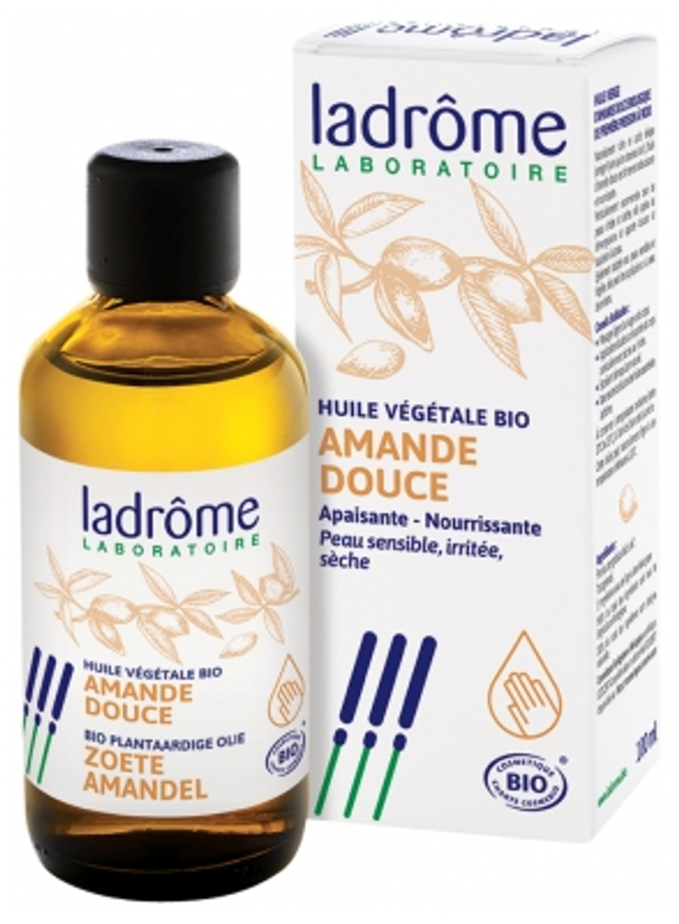 Ladrã´Me Organic Vegetable Sweet Almond Oil 100Ml