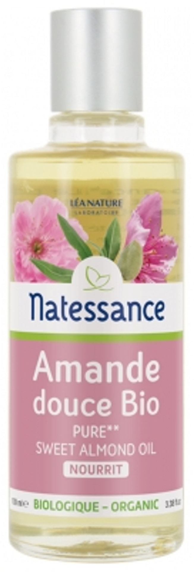Natessance Organic Sweet Almond Oil 100Ml