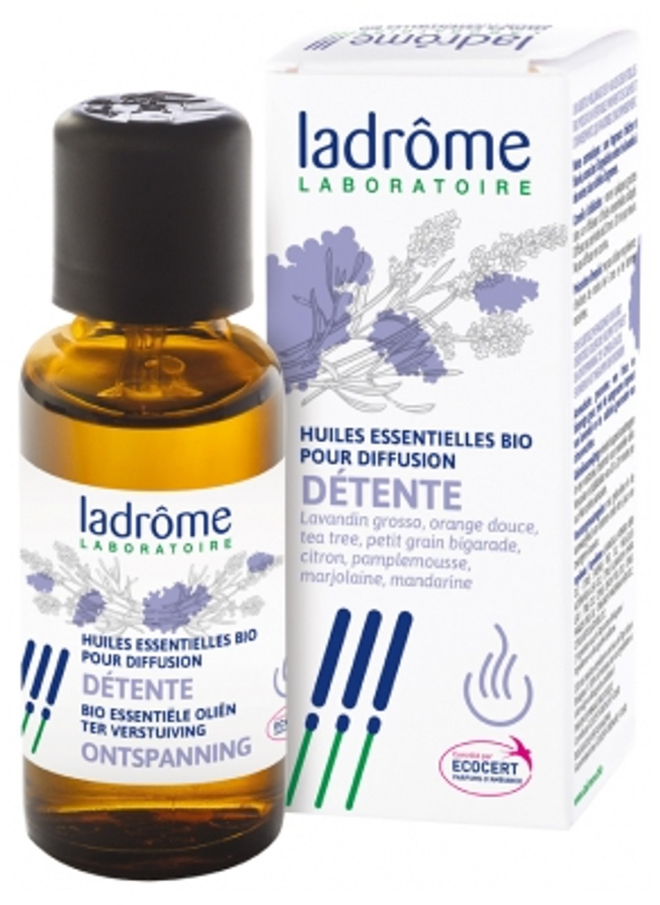 Ladrã´Me Organic Essential Oils For Relaxing Diffusion 10Ml