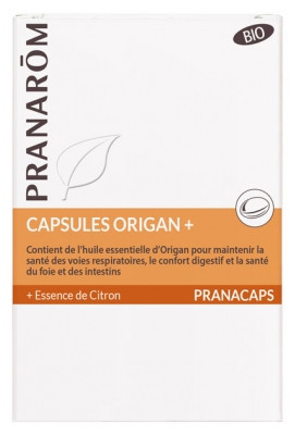 Pranarã´M Pranacaps Oregano+ Organic 30 Capsules