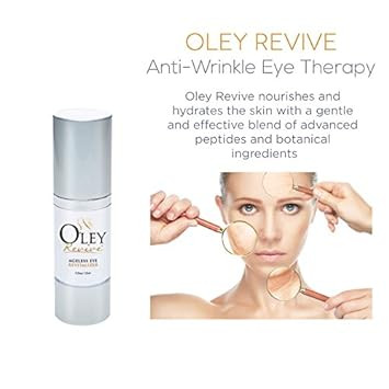 Oley Revive- Anti-Wrinkle Eye Therapy- Advanced Formula With Aloe Vera And Fruit Extracts- Strengthen And Sooth Skin