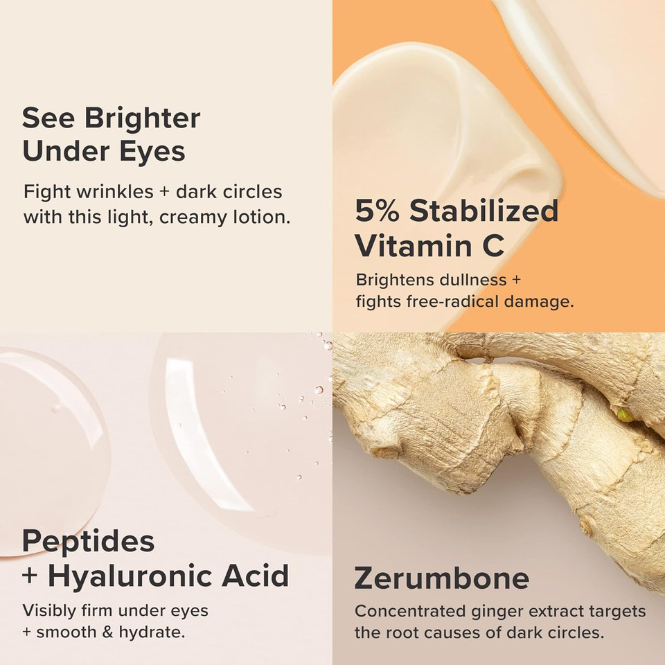 Paula'S Choice C5 Super Boost Eye Cream With 5% Vitamin C, Hyaluronic Acid & Peptides, For Puffy Eyes, Dark Circles, Fine Lines & Crowã¢ÂS Feet, 0.5 Fl Oz