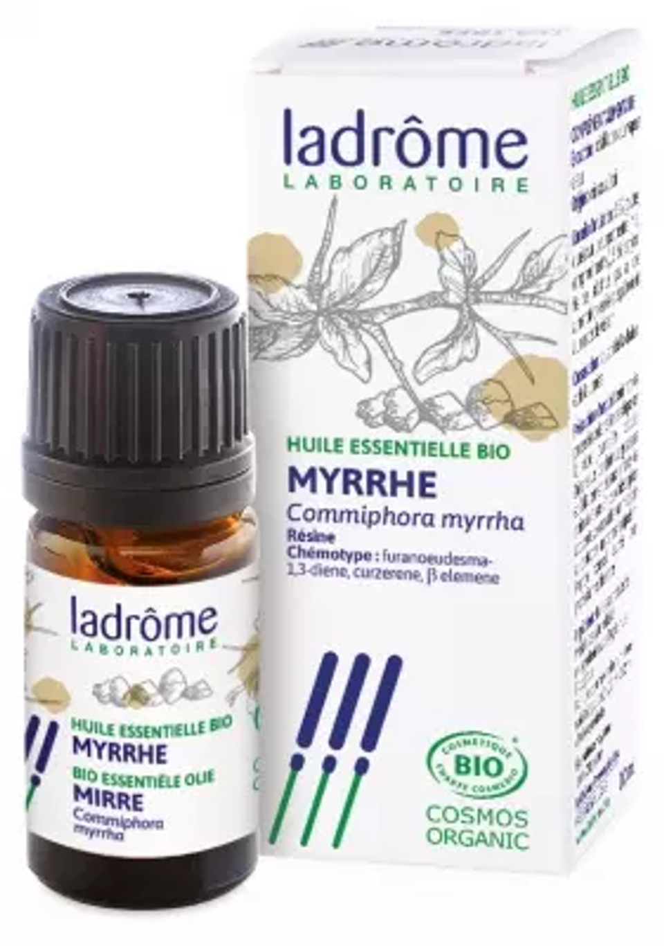 Ladrã´Me Organic Essential Oil Myrrh (Commiphora Myrrha) 5Ml