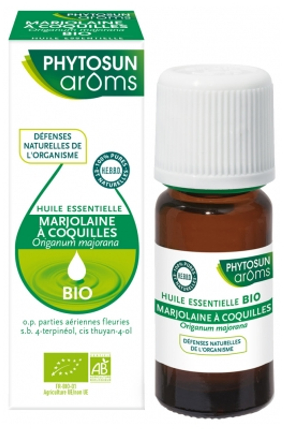 Phytosun Arã´Ms Organic Essential Oil Sweet Marjoram (Origanum Majorana) 5Ml
