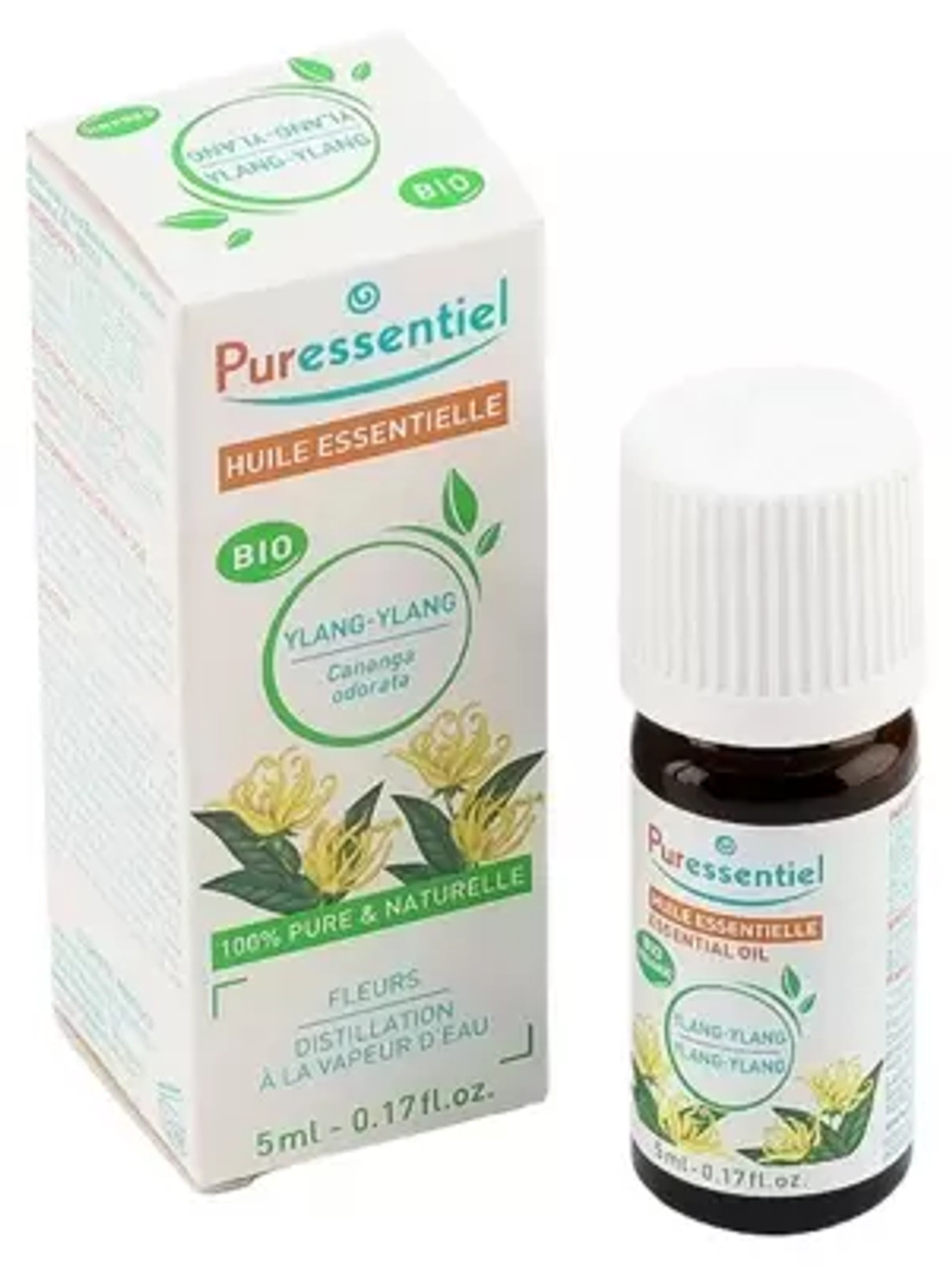 Puressentiel Essential Oil Ylang-Ylang Organic 5Ml
