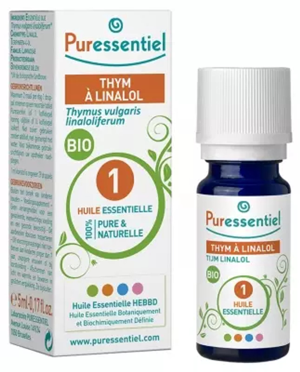 Puressentiel Essential Oil Thyme Linalol Bio 5Ml