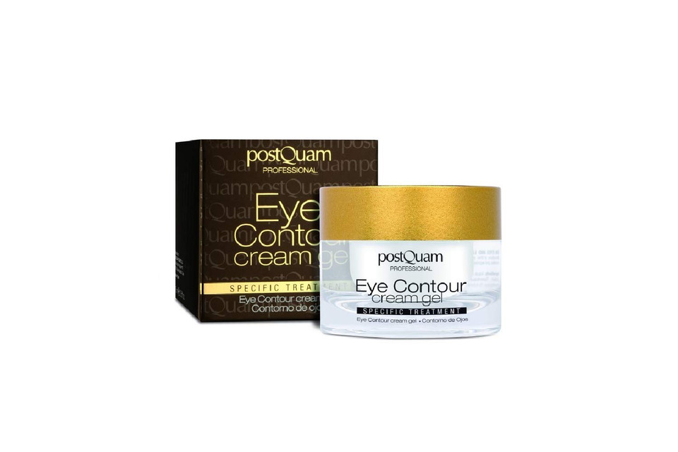 Postquam Professional Eyes And Lips Contour Cream 15Ml, Whit Hyaluronic Acid And Elastin