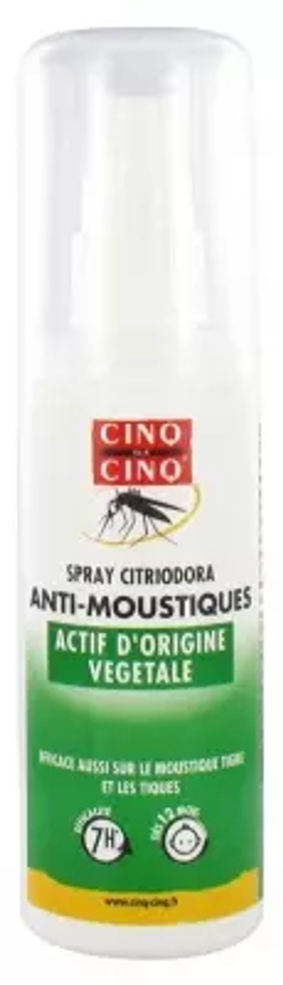 Cinq Sur Cinq Citriodora Anti-Mosquitoes Spray 100Ml