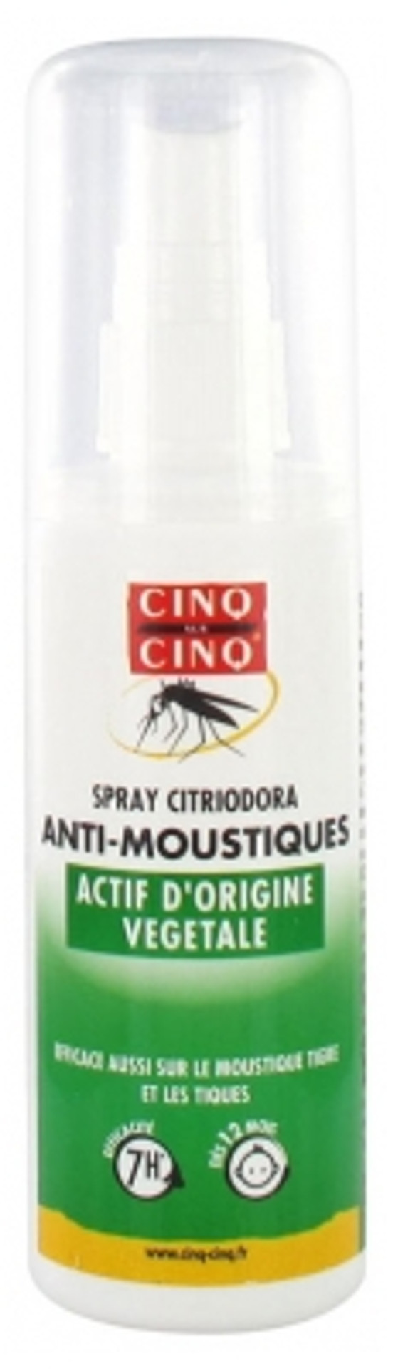 Cinq Sur Cinq Citriodora Anti-Mosquitoes Spray 100Ml