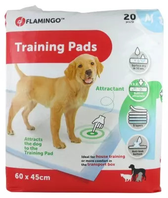 Flamingo Training Pad For Puppy 20 Pieces 60 X 45Cm