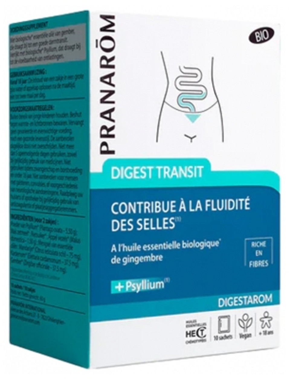 Pranarã´M Digest Transit Organic 10 Sachets