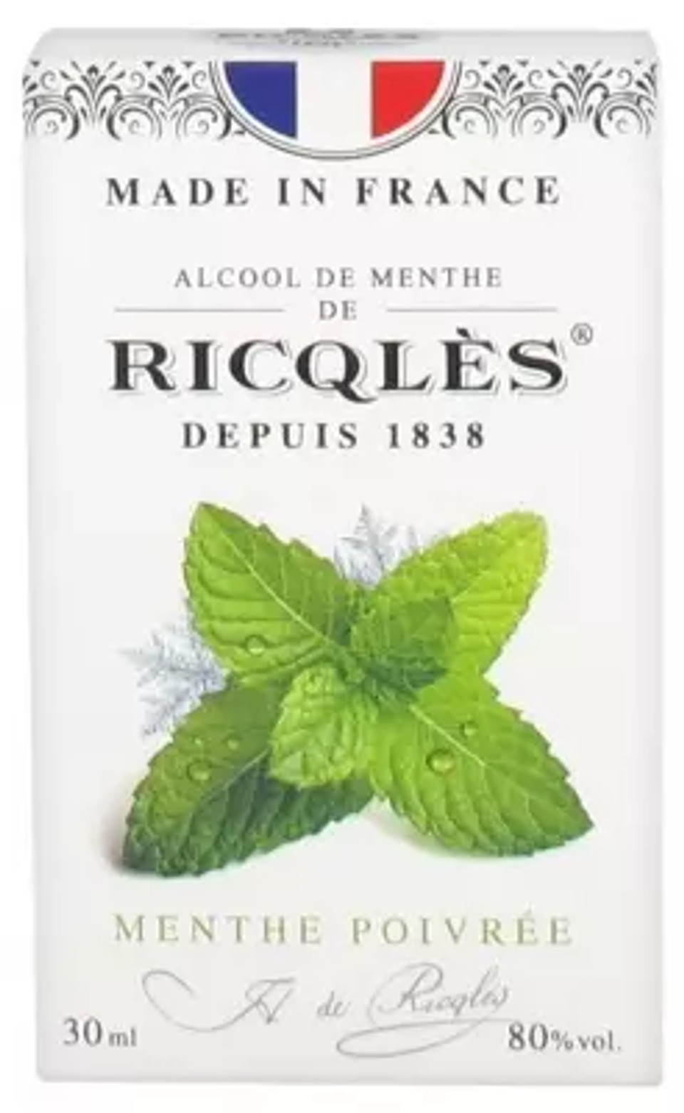Ricqlã¨S Peppermint Alcohol 30Ml