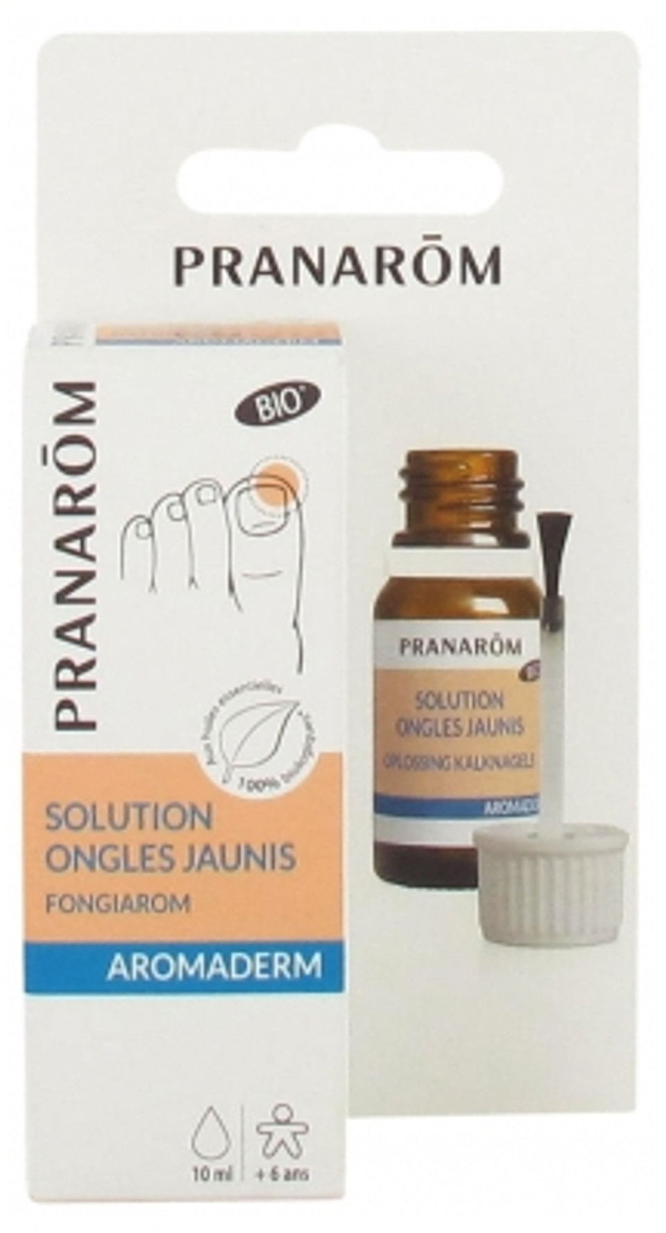 Pranarã´M Aromaderm Yellowed Nails Lotion Organic 10Ml