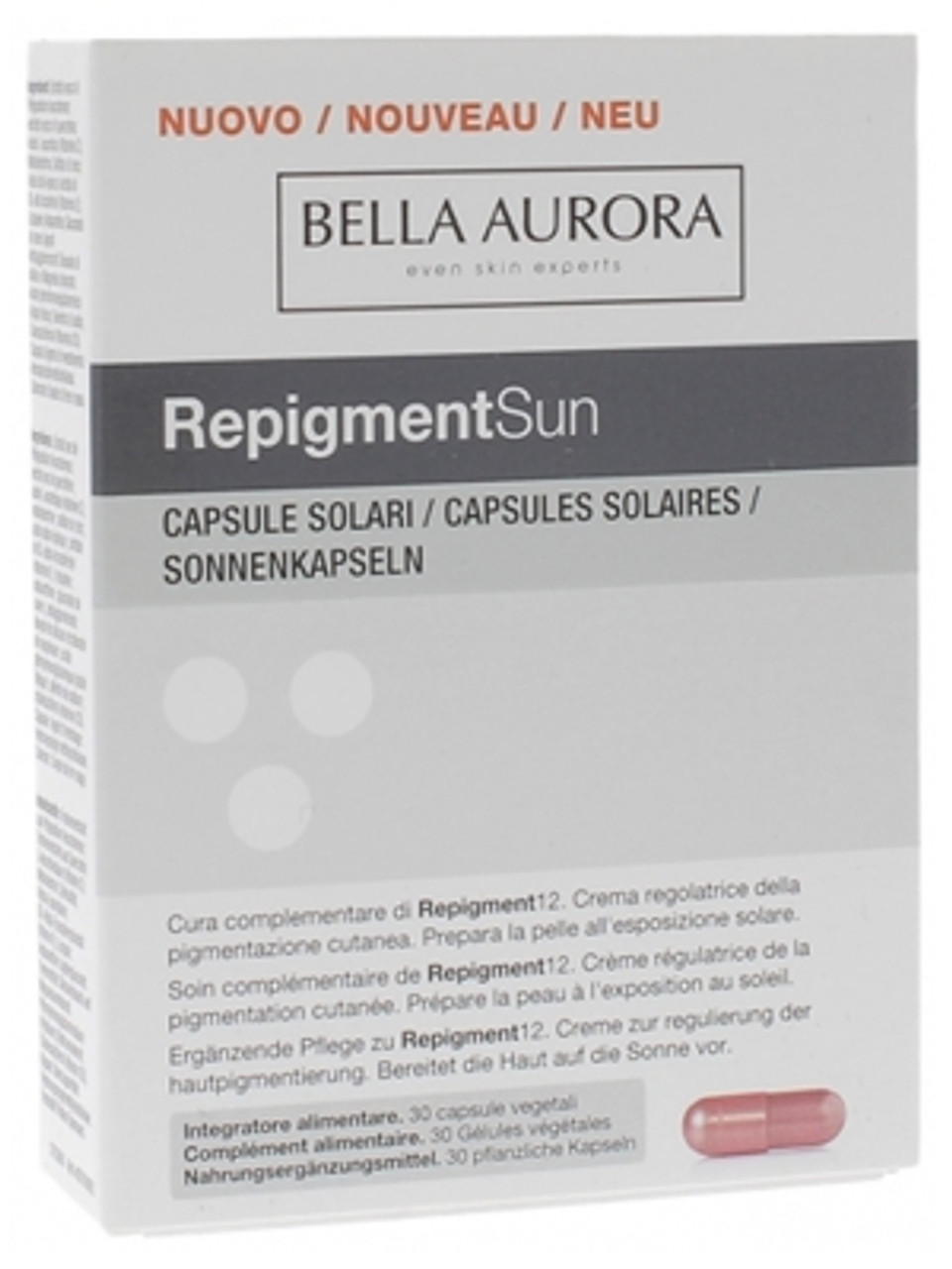 Bella Aurora Repigmentsun 30 Capsules