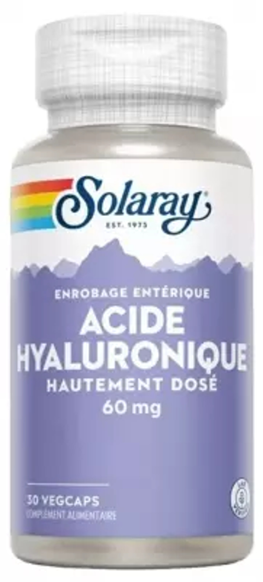 Solaray Highly Dosed Hyaluronic Acid 30 Vegetable Gel-Caps