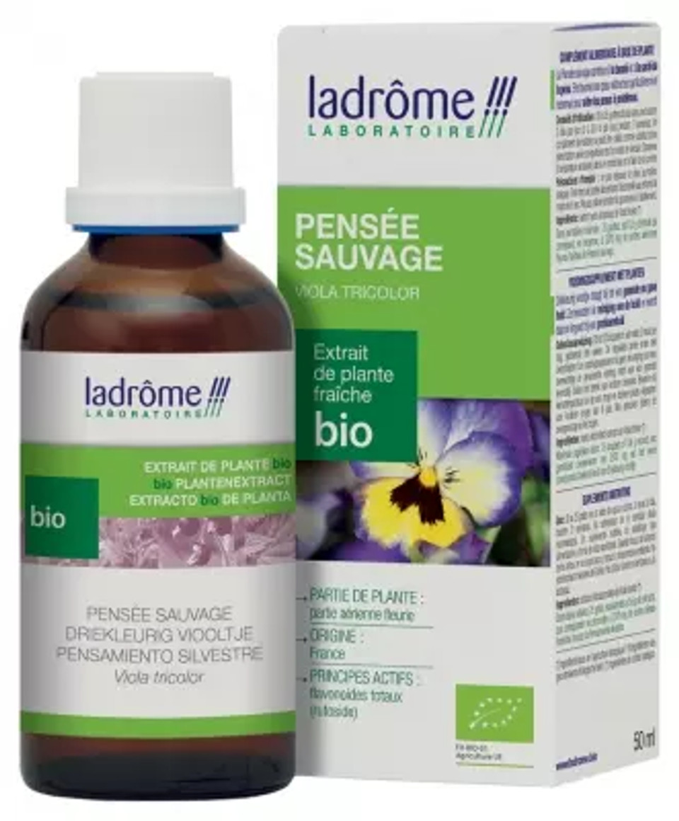 Ladrã´Me Organic Fresh Plant Extract Wild Pansy 50Ml