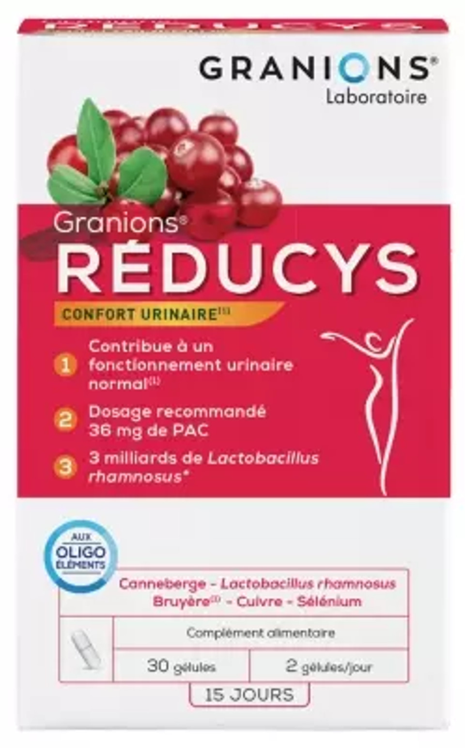 Granions Rã©Ducys Urinary Comfort 30 Capsules