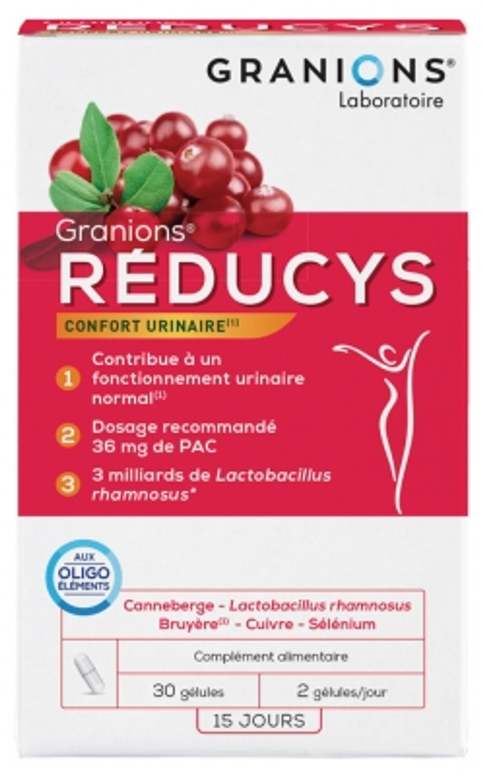 Granions Rã©Ducys Urinary Comfort 30 Capsules