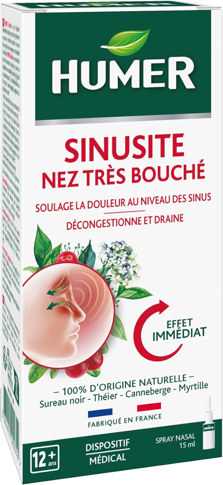 Humer Very Blocked Nose Sinusitis 15ml