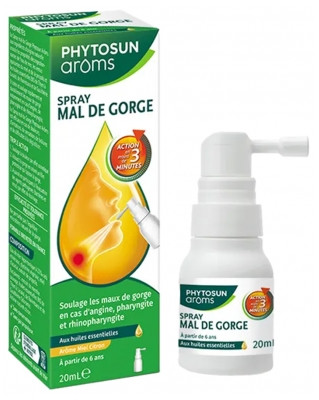Phytosun Arã´Ms Sore Throat 20Ml