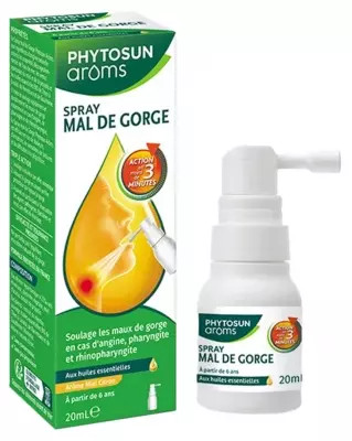 Phytosun Arã´Ms Sore Throat 20Ml
