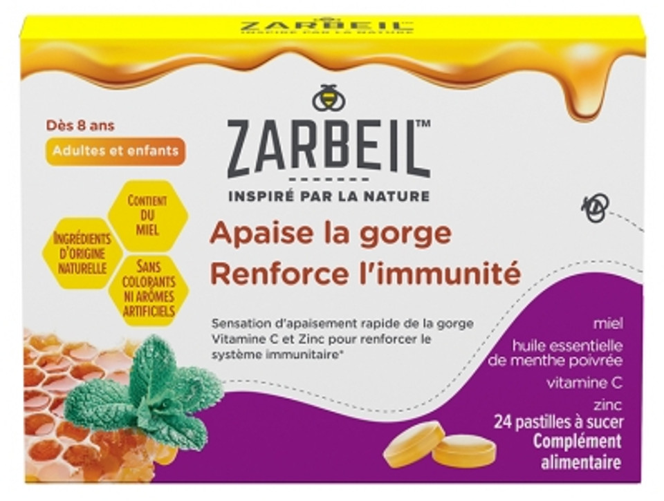 Zarbeil 24 Pastilles À Sucer