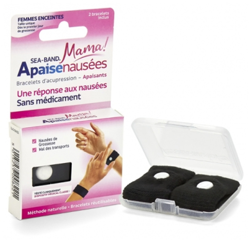 Sea Band Mama Nauseas-Soother Pair Of Acupressure Bracelets Sea Band Mama Nauseas-Soother Pair Of Acupressure Bracelets