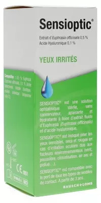 Bausch + Lomb Sensioptic Relieves & Moisturizes Irritated Eyes 10Ml