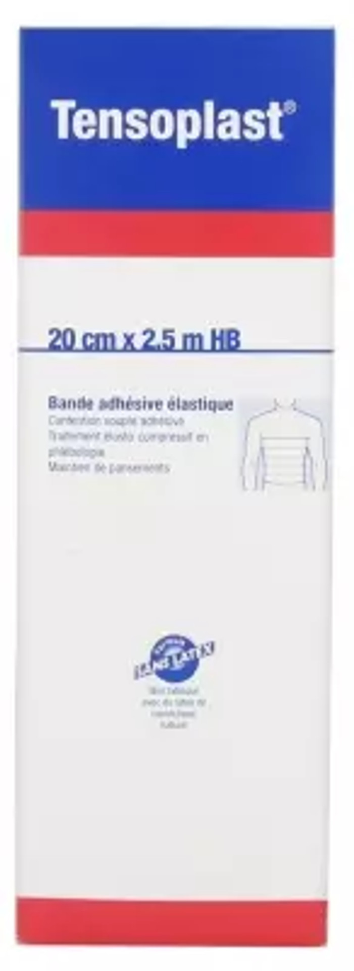 Essity Tensoplast Elastic Adhesive Tape 20Cm X 2.5M Hb