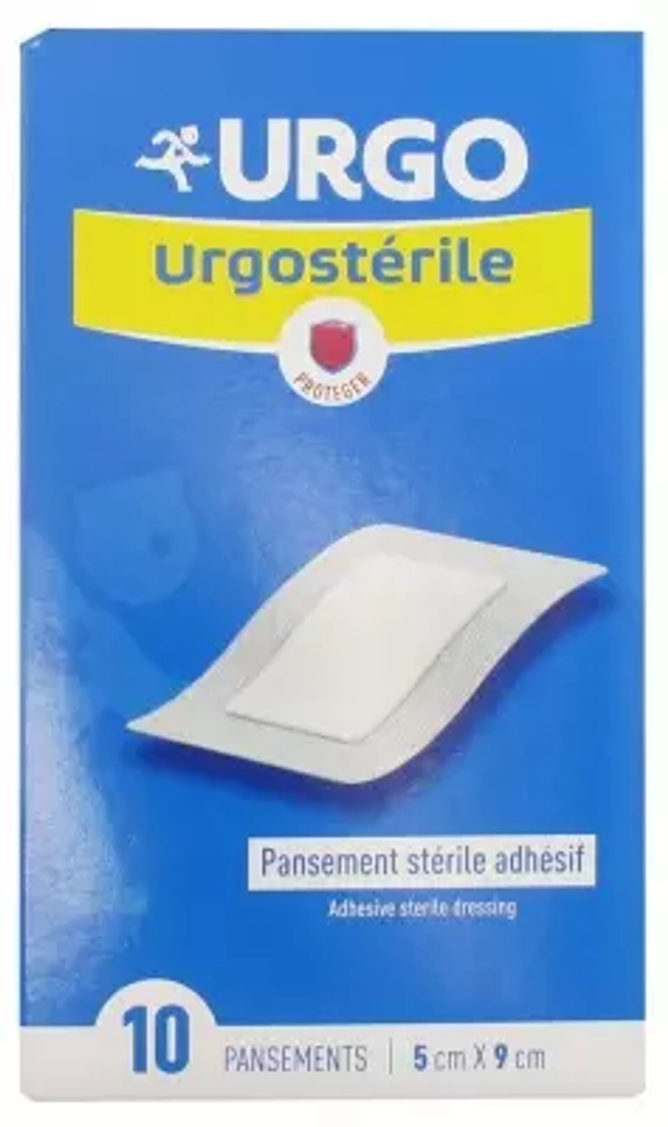 Urgo Urgosterile Adhesive Sterile Dressing 5 X 9Cm 10 Dressings