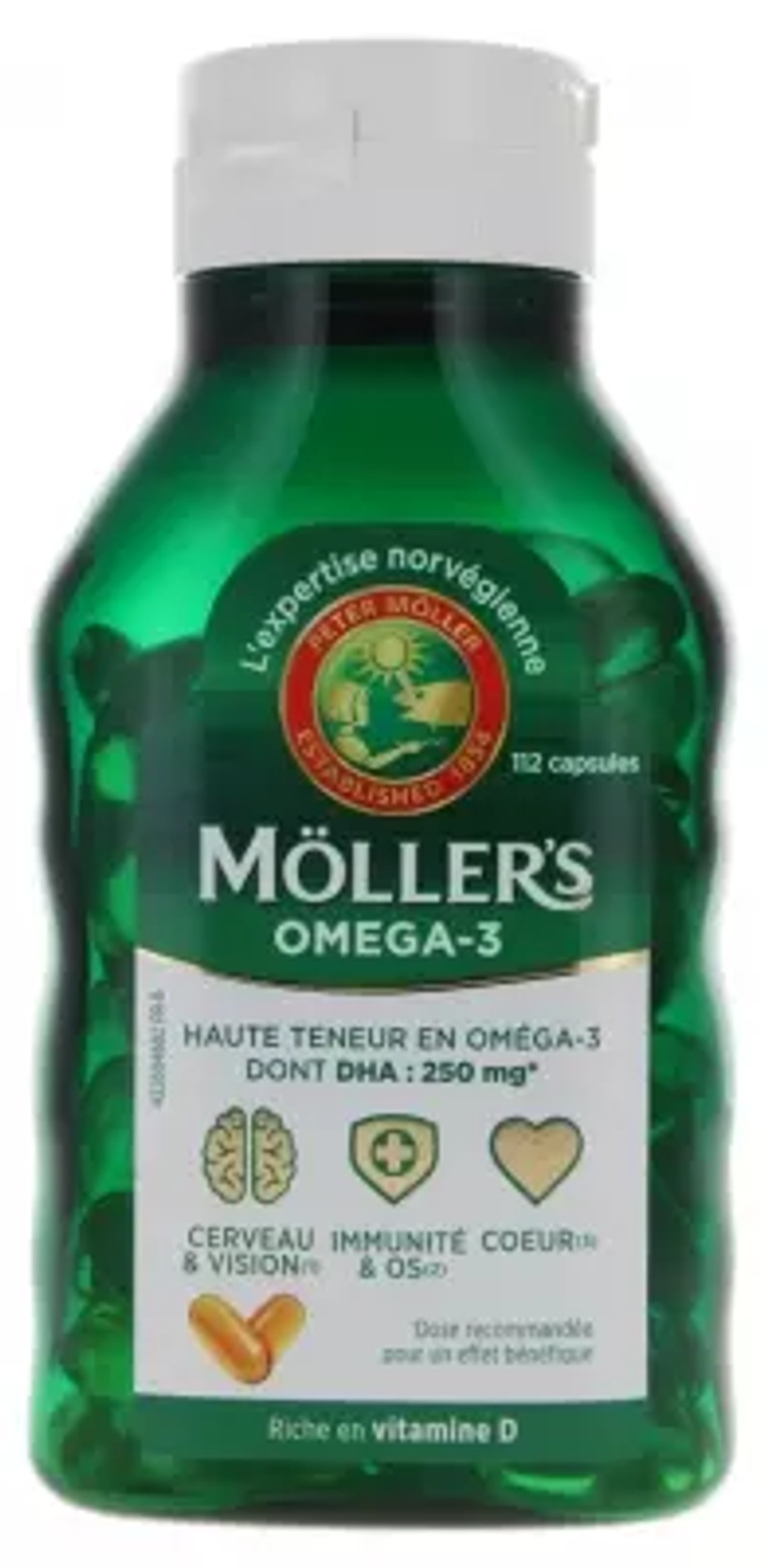 Mã¶Ller'S Omega-3 112 Capsules