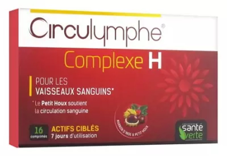 Santã© Verte Circulymphe H Complex 16 Tablets