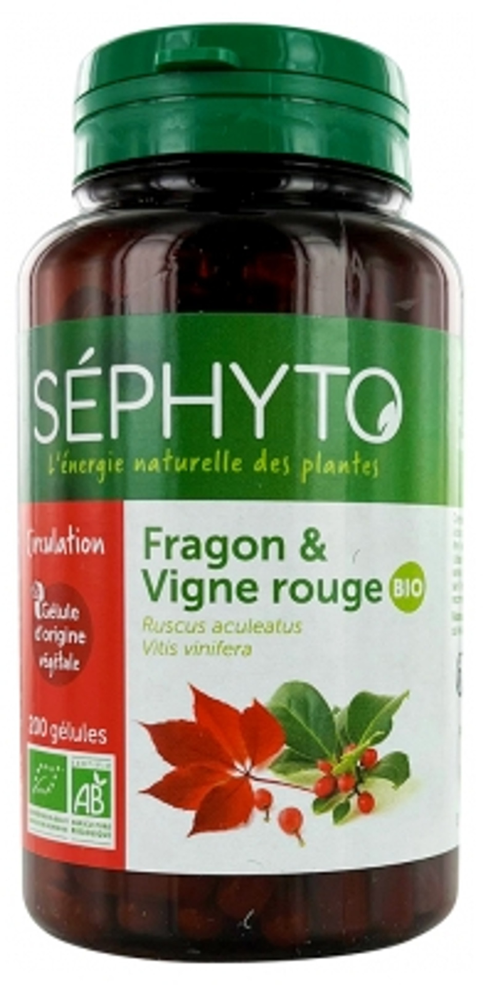 Sã©Phyto Fragon & Vine Organic 200 Capsules