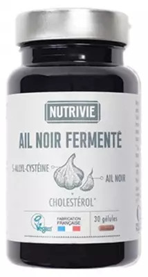Nutrivie Fermented Black Garlic 30 Capsules