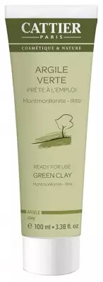 Cattier Ready For Use Green Clay 100Ml
