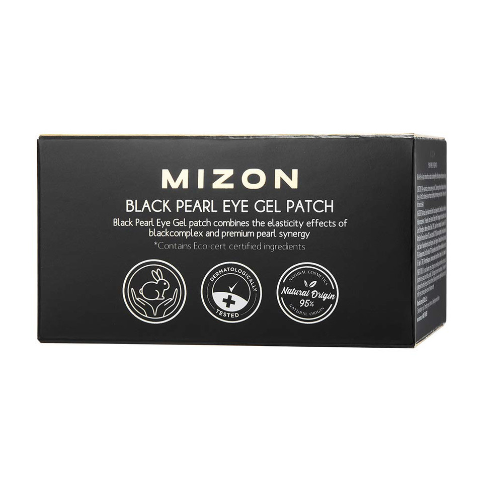 Mizon Pearl Eye Gel Patch Masks, Eye Treatment Mask Reduces Wrinkles And Puffiness, Dark Circles Treatment, Hydrogel Eye Patches (Black Pearl) Mizon Pearl Eye Gel Patch Masks, Eye Treatment Mask Reduces Wrinkles And Puffiness, Dark Circles Treatment, Hydrogel Eye Patches (Black Pearl)