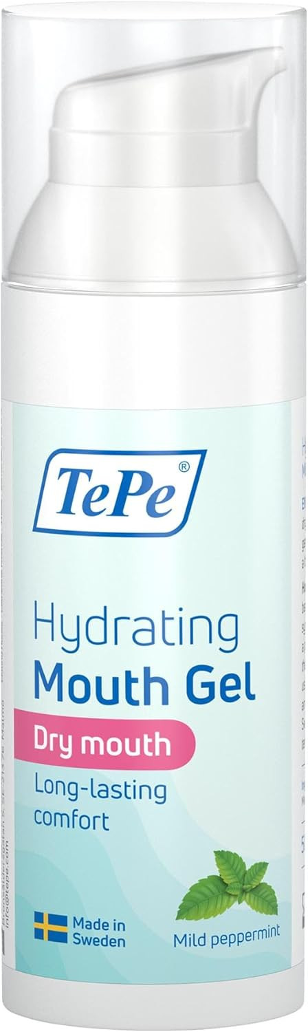 Tepe Moisturizing Dry Mouth Mint Mouth Gel 50 Ml