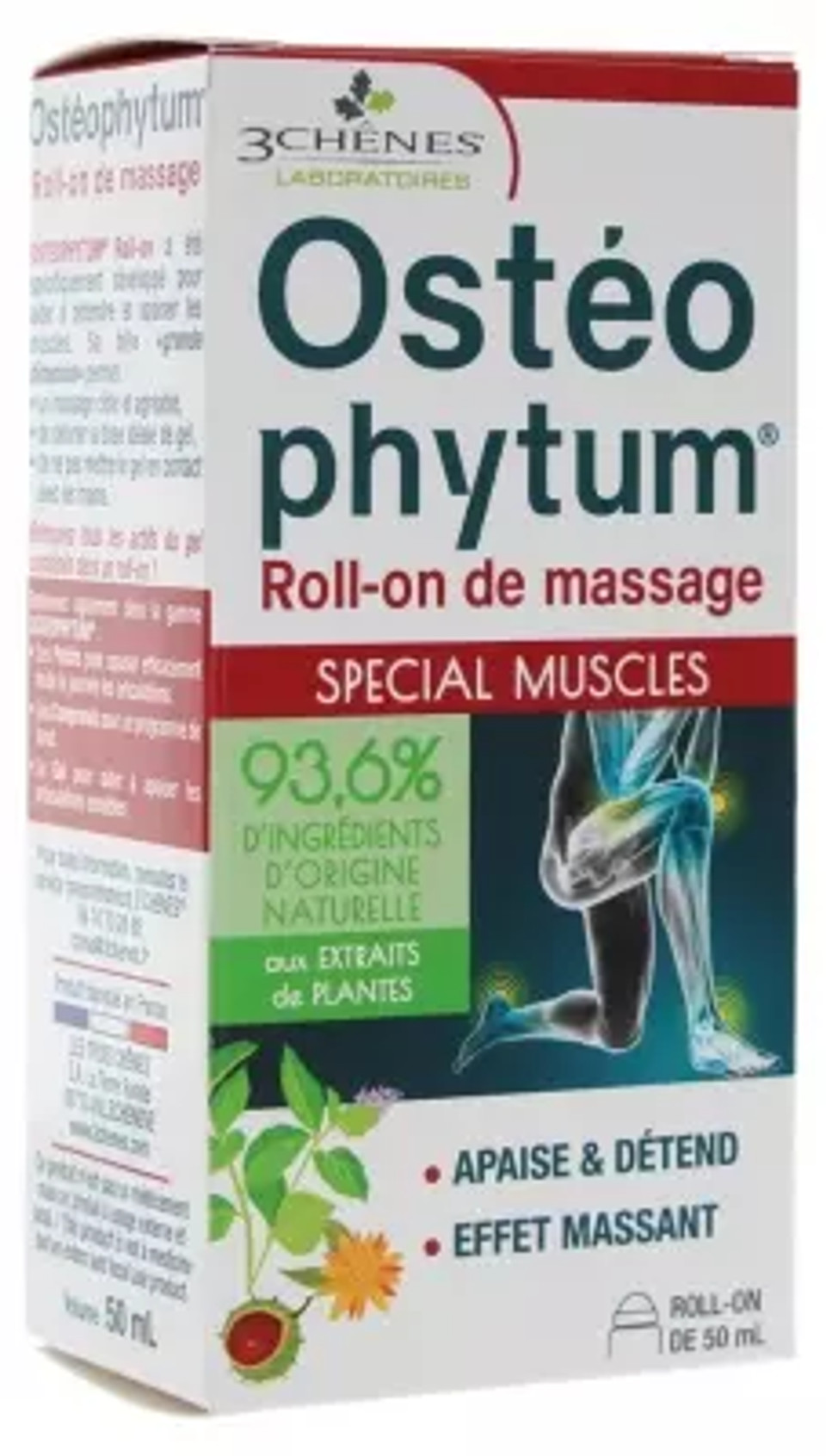 Les 3 Chãªnes Osteophytum Special Muscles Roll-On 50Ml